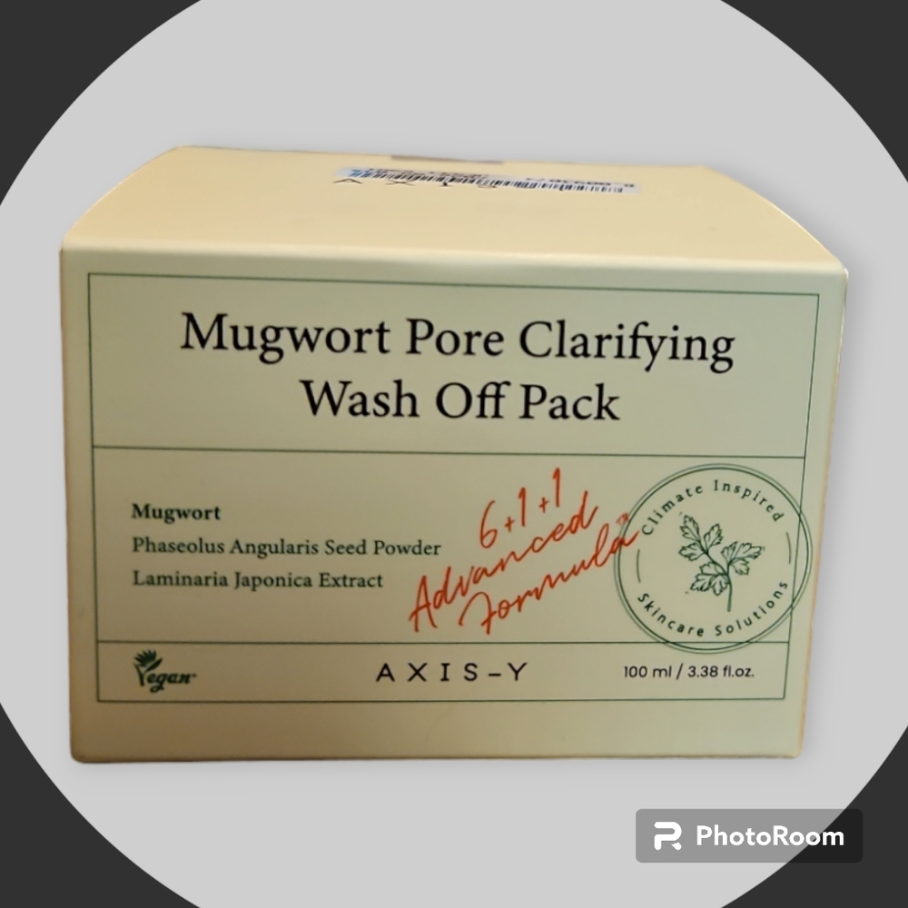 Axis-Y - Mugwort Pore Clarifying Wash Off Pack